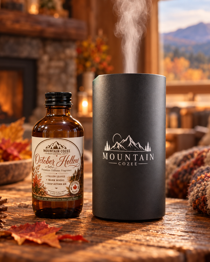 October Hollow Fall Diffuser Fragrance Oil | Spiced Pear, Apple Maple & Warm Woods