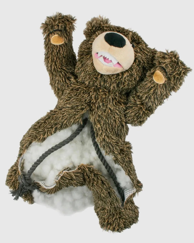 Mountain Cozee Grizzly Rope Body Dog Toy