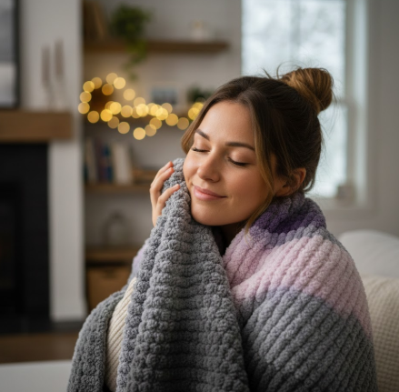 <h2>Mountain Cozee Blankets:<br/>Crafted. Cherished. Carried.<br/><br/></h2>