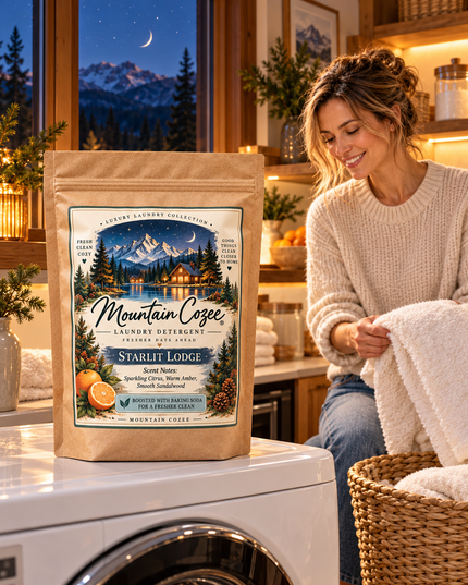 Starlit Lodge Luxury Powdered Laundry Detergent | 16 oz Trial Bag