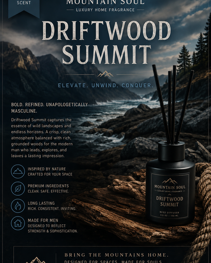 Signature Scent Driftwood Summit Diffuser Oil