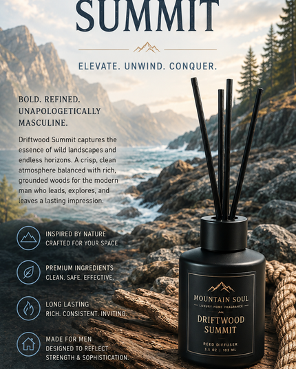 Signature Scent Driftwood Summit Diffuser Oil