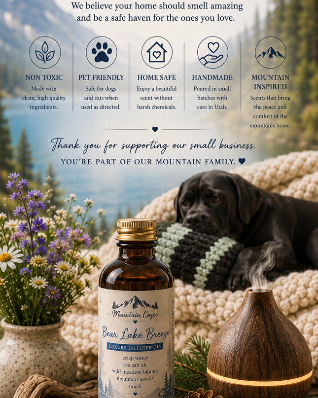Signature Scent Bear Lake Breeze Diffuser Oil
