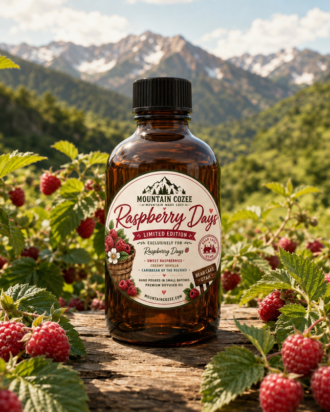 Raspberry Days Limited Edition Home Fragrance Diffuser Oil