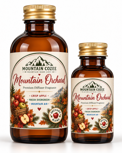 Mountain Orchard | Apple & Evergreen Waterless Diffuser Fragrance