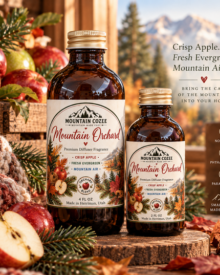 Mountain Orchard | Apple & Evergreen Waterless Diffuser Fragrance