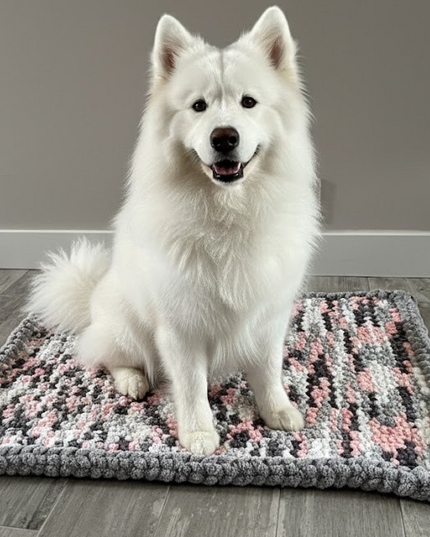 The Mountain Cozee: The "Everest Blush" Edition pet bed