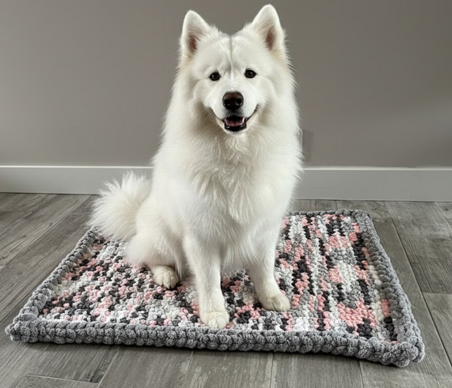 The Mountain Cozee: The "Everest Blush" Edition pet bed