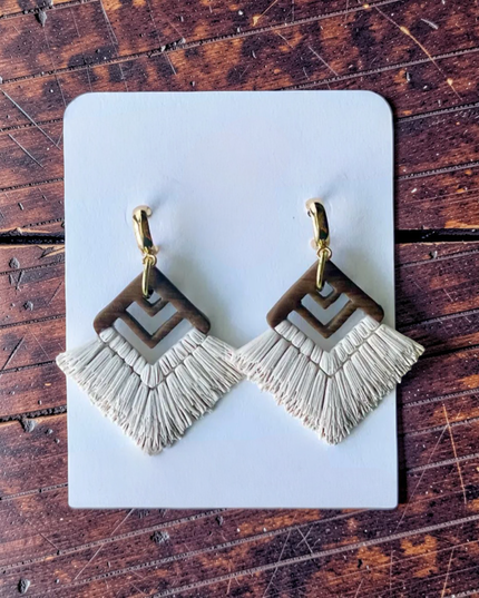 Boho Fringe Earrings