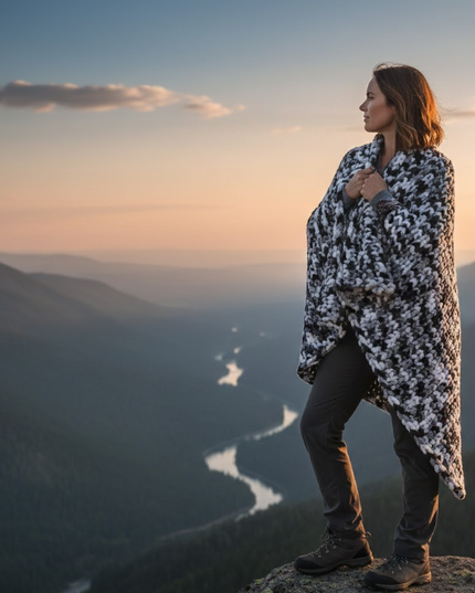 Cozee Keepsake Chunky knit 'Grey Mountain'